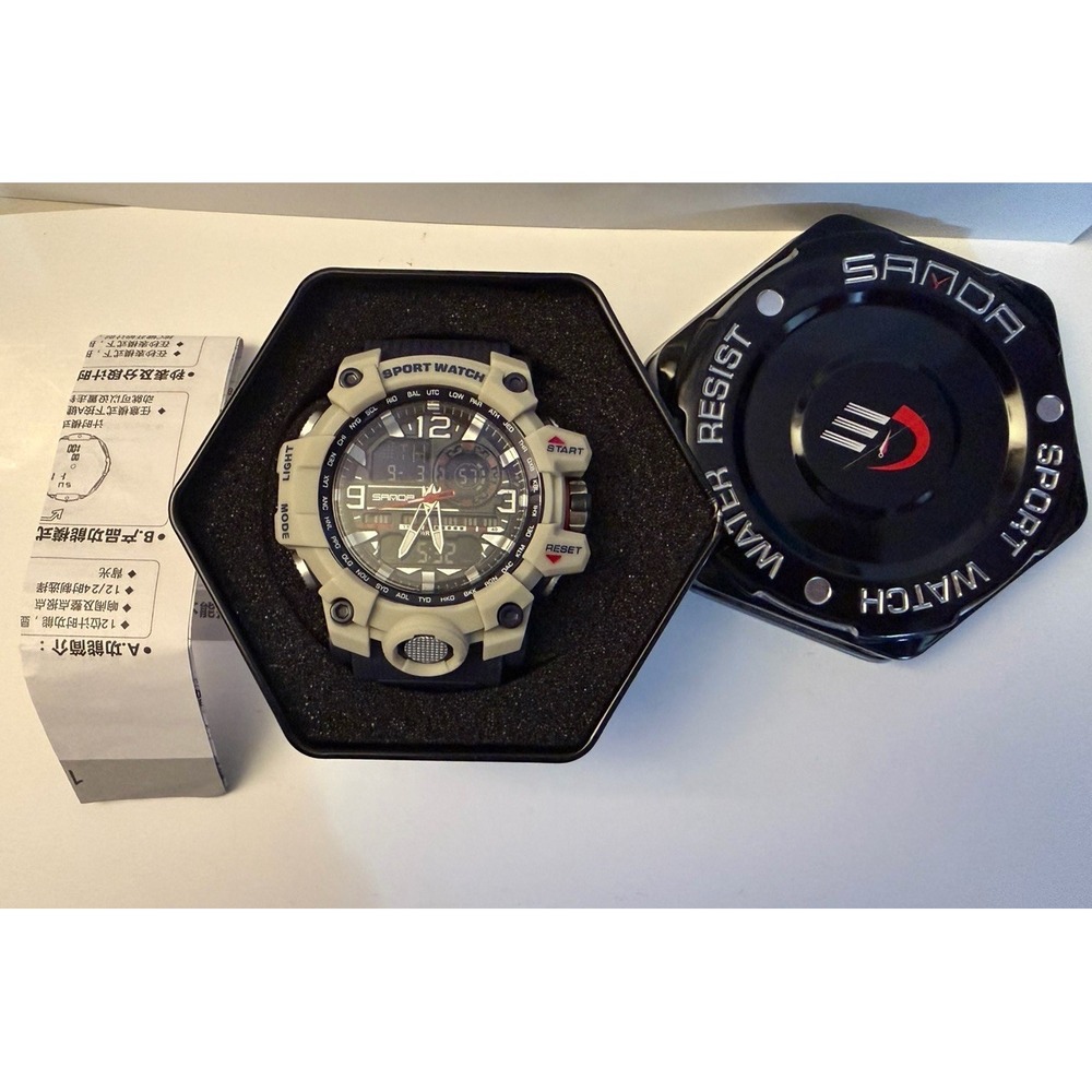 Sanda Men's Sport Watch Analog New